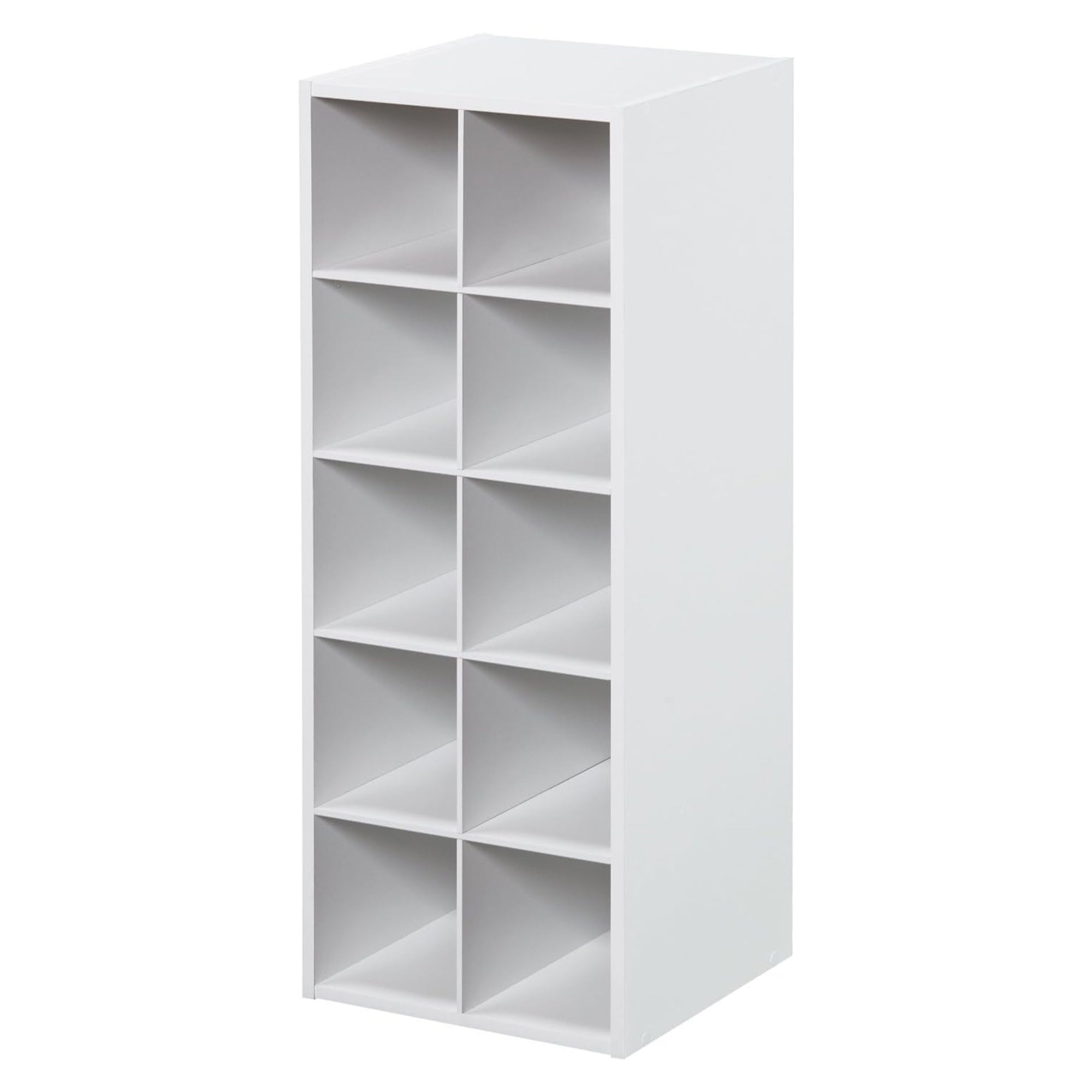 ClosetMaid 10 Cube Wooden Home or Office Storage Organize Unit, White(For Parts) - VMInnovations