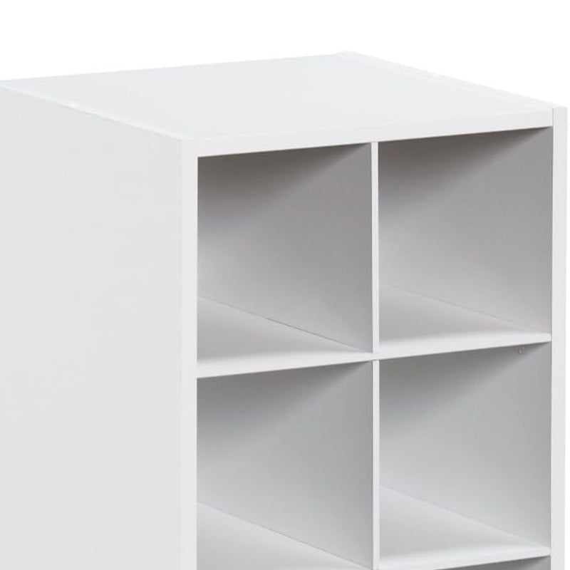 ClosetMaid 10 Cube Wooden Home or Office Storage Organize Unit, White(For Parts)