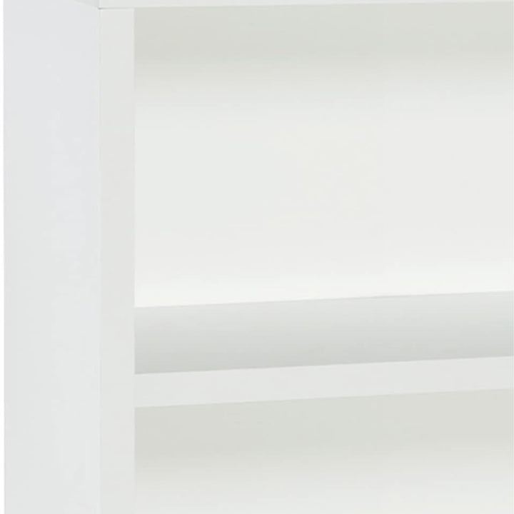 ClosetMaid 5 Tier Bookshelf w/Adjustable Shelves & Closed Back, White(For Parts)