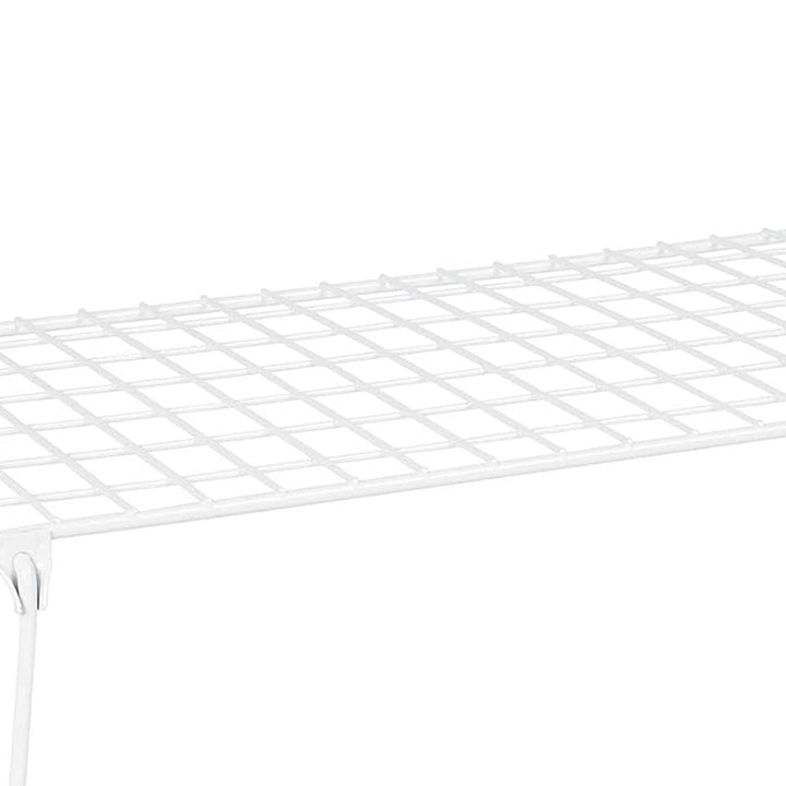 ClosetMaid Stack & Hang 21.5x10.75x7.87'' Stainless Steel Shelf, White(Open Box)