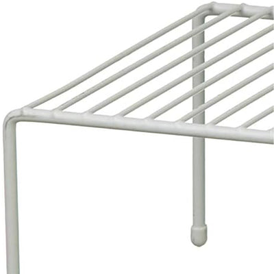 ClosetMaid 16.25''x8.38''x5.68'' Wire Shelf Rack Organizer Unit, White(Open Box) - VMInnovations