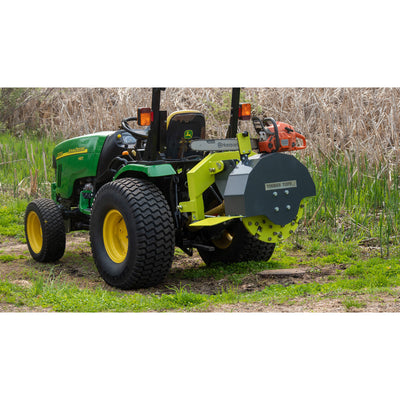Timber Tuff Heavy Duty 3 Point Stump Remover with 34 Carbide Teeth & Slip Clutch - VMInnovations