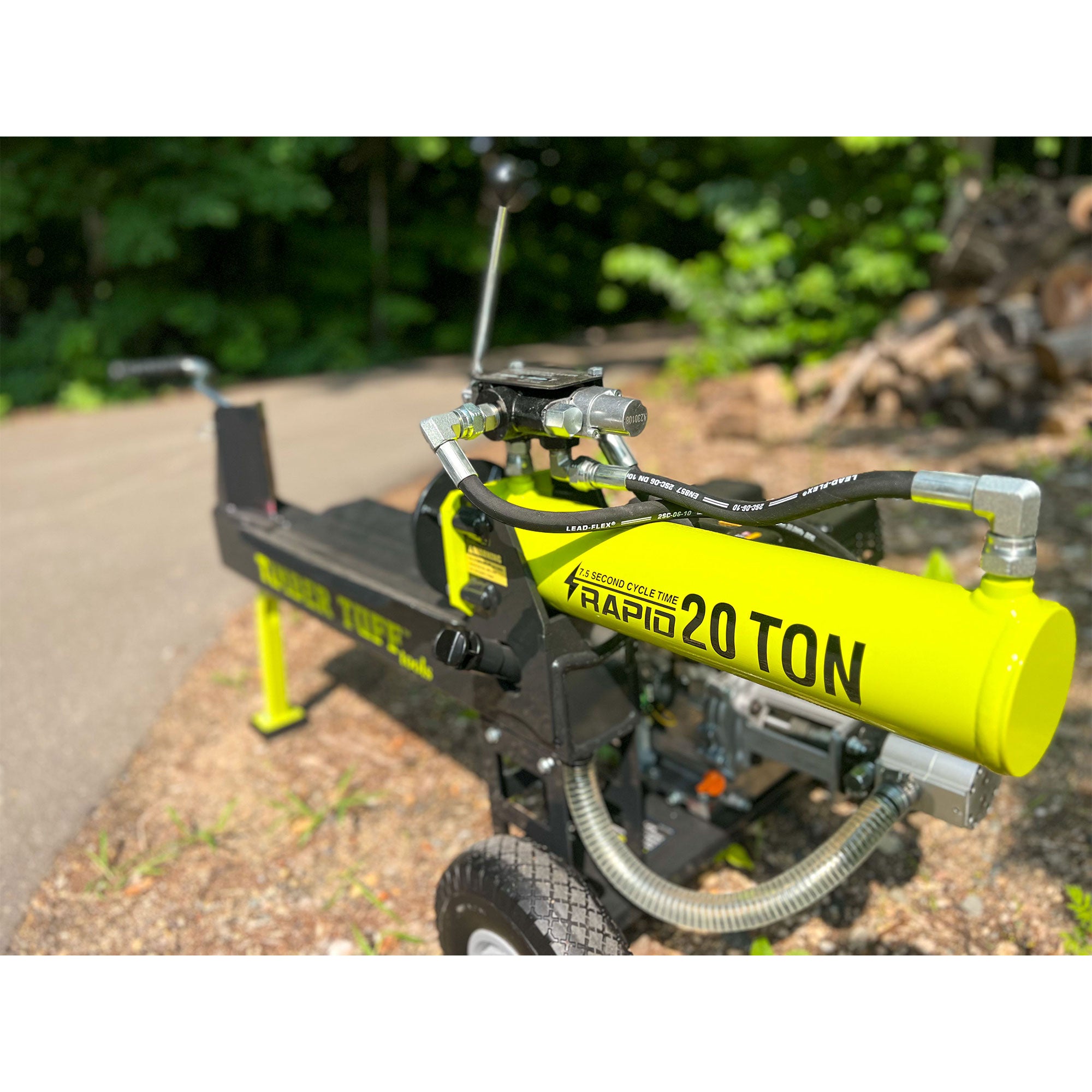 Timber Tuff Heavy Duty 7 HP Portable 20 Ton Gas Powered Log Splitter (Used)
