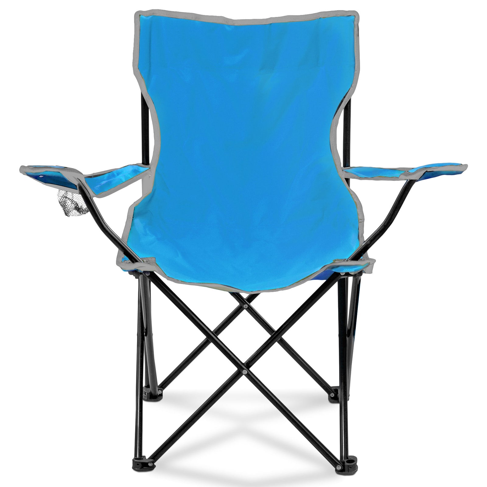 Four Seasons Courtyard Self-Enclosing Lightweight Quad Chair, Multicolor(6 Pack) - VMInnovations