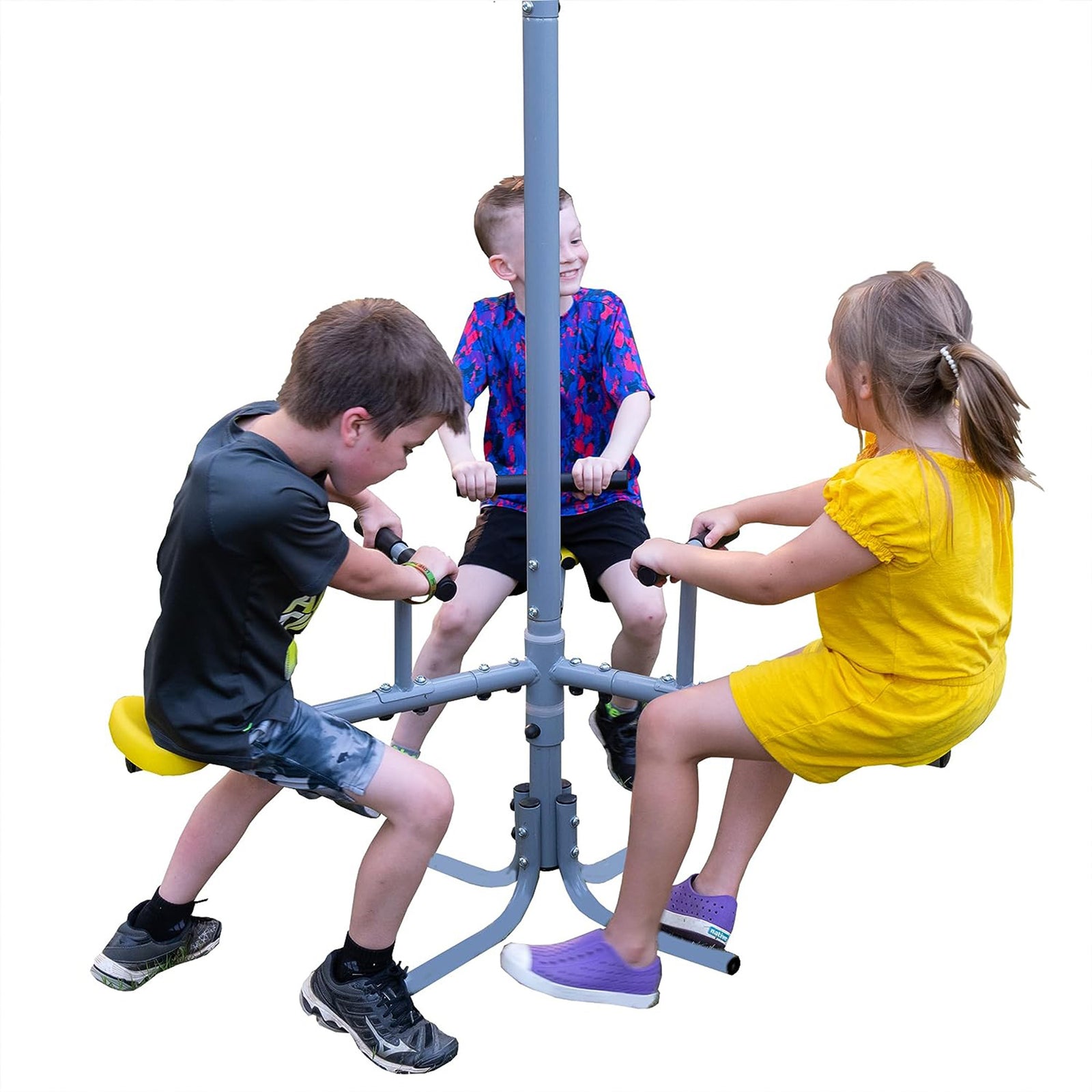XDP Recreation Triple Fun Go Round 360 Degree Spin Kids Playground Ride (Used) - VMInnovations