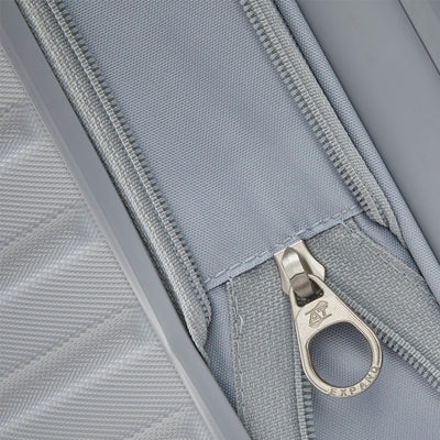 American Tourister Color Spin 2 Pcs Hardside Spinner Luggage Set, Silver (Used) - VMInnovations