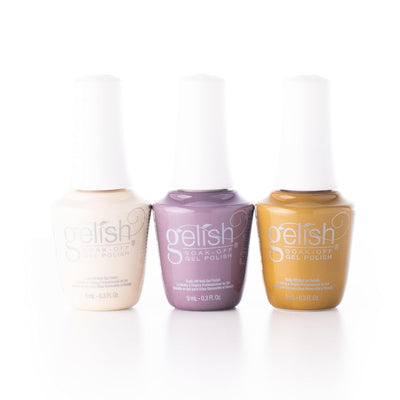 Gelish Fall 2023 Change of Pace Collection Soak Off Gel Nail Polish, 3 Pack