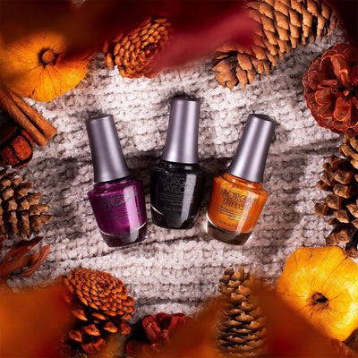 Morgan Taylor Fall 2023 Change of Pace Nail Lacquer Polish Manicure Set 3 Pack - VMInnovations