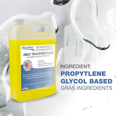 Boiler Antifreeze Compatible w/ Aqua Hot Heating Systems, Non-Toxic (Open Box) - VMInnovations