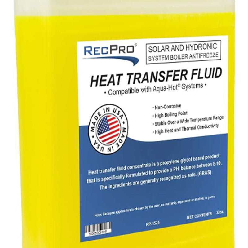 Boiler Antifreeze Compatible w/ Aqua Hot Heating Systems, Non-Toxic (Open Box)