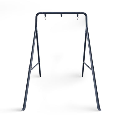 gobaplay Outdoor Single Swing Set with Support Bars for Tree Swing, Frame Only