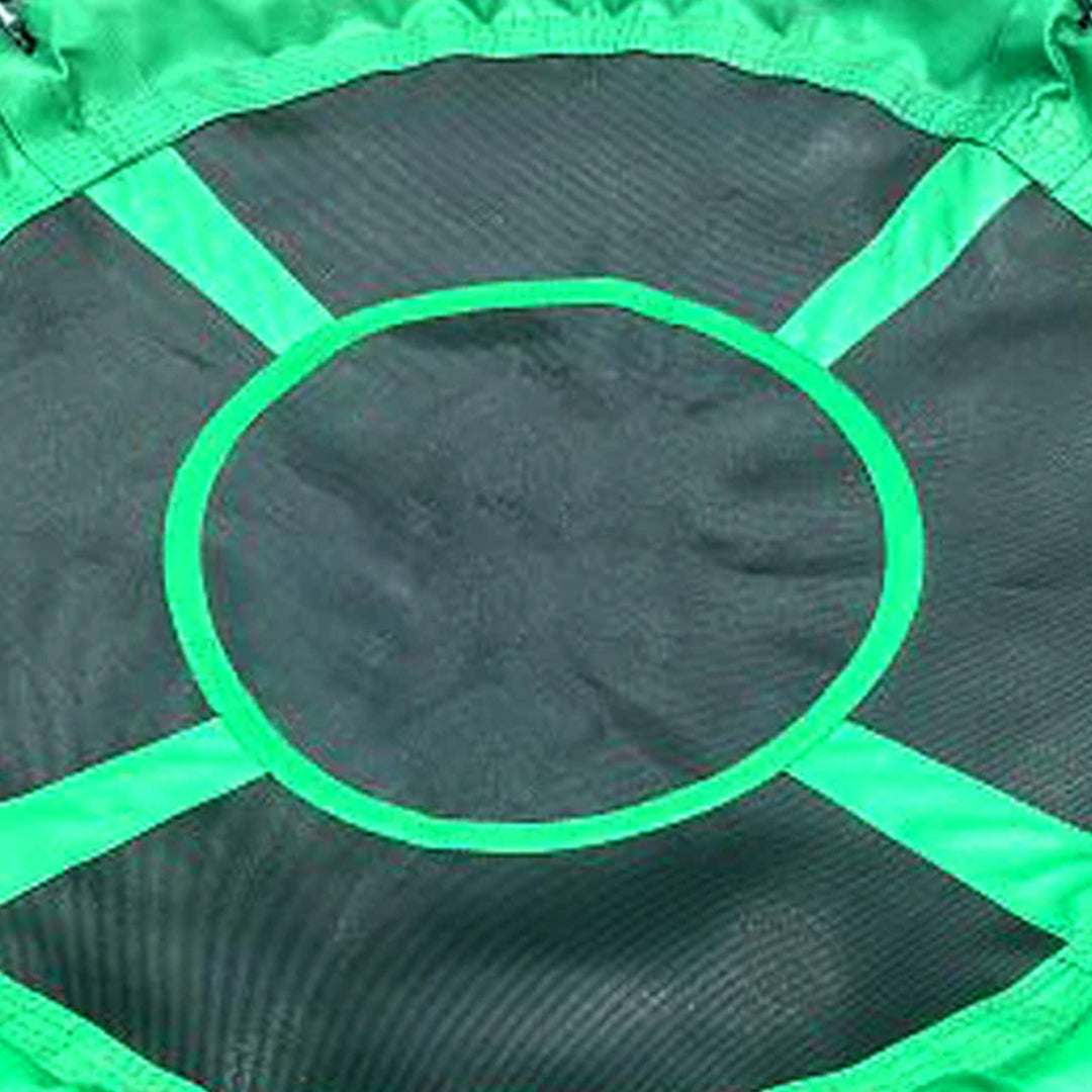 gobaplay FlyMax Saucer Tree Swing, 40" Round Outdoor Platform Saucer Seat, Green - VMInnovations