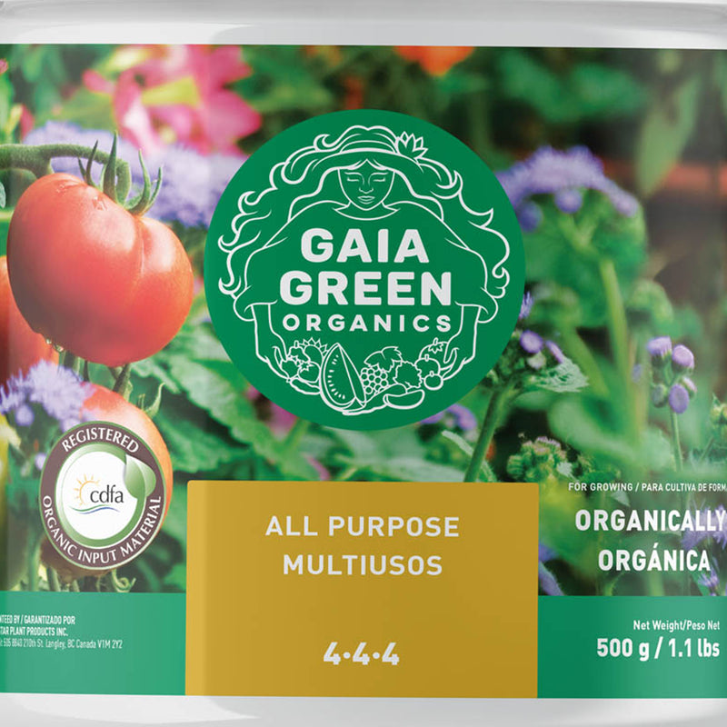 GAIA GREEN GAGAP500GCA All Purpose Plant Food for Resilient Crop Growth, 500 G