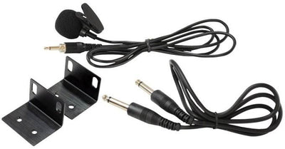 PYLE PDWM4400 Wireless 4-Mic VHF Rack Mount Lavalier Headset Microphone System