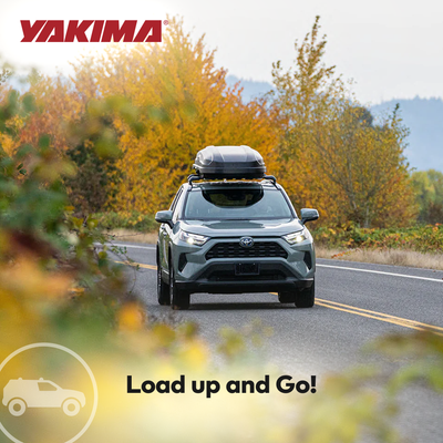 Yakima NX 18 Cubic Ft Travel Vehicle Rooftop Cargo Carrier Box, Black (Open Box) - VMInnovations