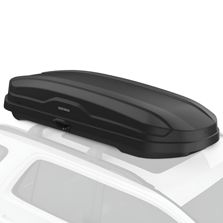 Yakima NX 18 Cubic Ft Travel Vehicle Rooftop Cargo Carrier Box, Black (Open Box)