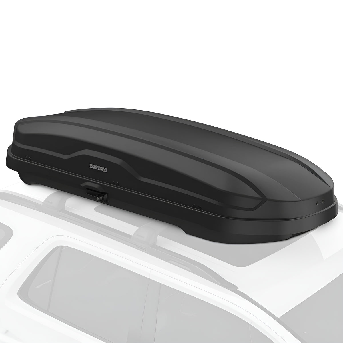 Yakima NX 18 Cubic Ft Travel Vehicle Rooftop Cargo Carrier Box, Black (Open Box)