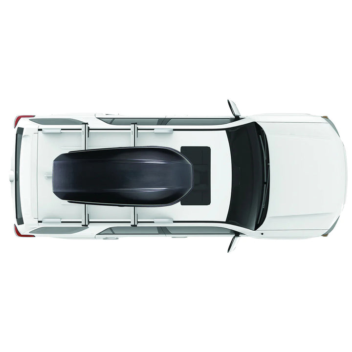 Yakima 16 CuFt Carbonite Cargo Box, Carrier for StreamLine Crossbars (Damaged)