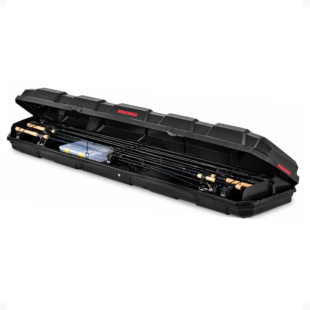 Yakima TopWater Enclosed Rooftop Fishing Rod Box Compatible w/ EasyRider Trailer (Used) - VMInnovations