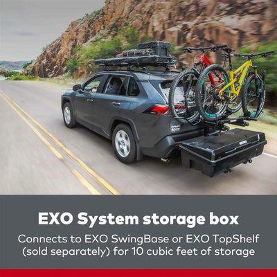 Yakima EXO GearLocker 10 Cubic Feet Vehicle Rooftop Cargo Box for EXO SwingBase