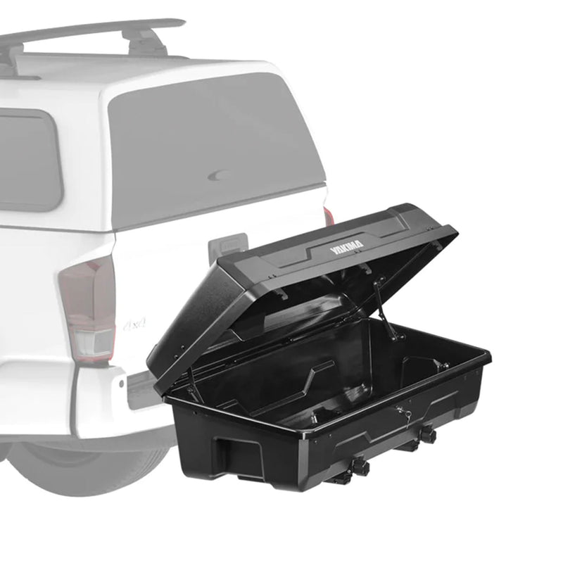 Yakima EXO 10 Cubic Ft Vehicle Rooftop Cargo Carrier Box, Black (Open Box)