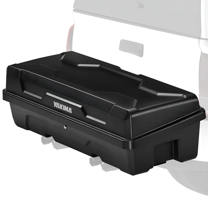Yakima EXO 10 Cubic Ft Vehicle Rooftop Cargo Carrier Box, Black (Open Box)