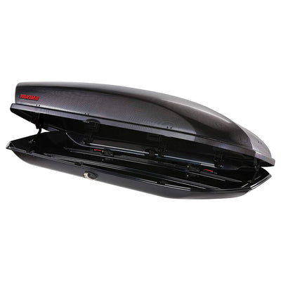 Yakima Carbonite 21 Rooftop Cargo Box, Fits StreamLine Crossbar, Black(Open Box) - VMInnovations