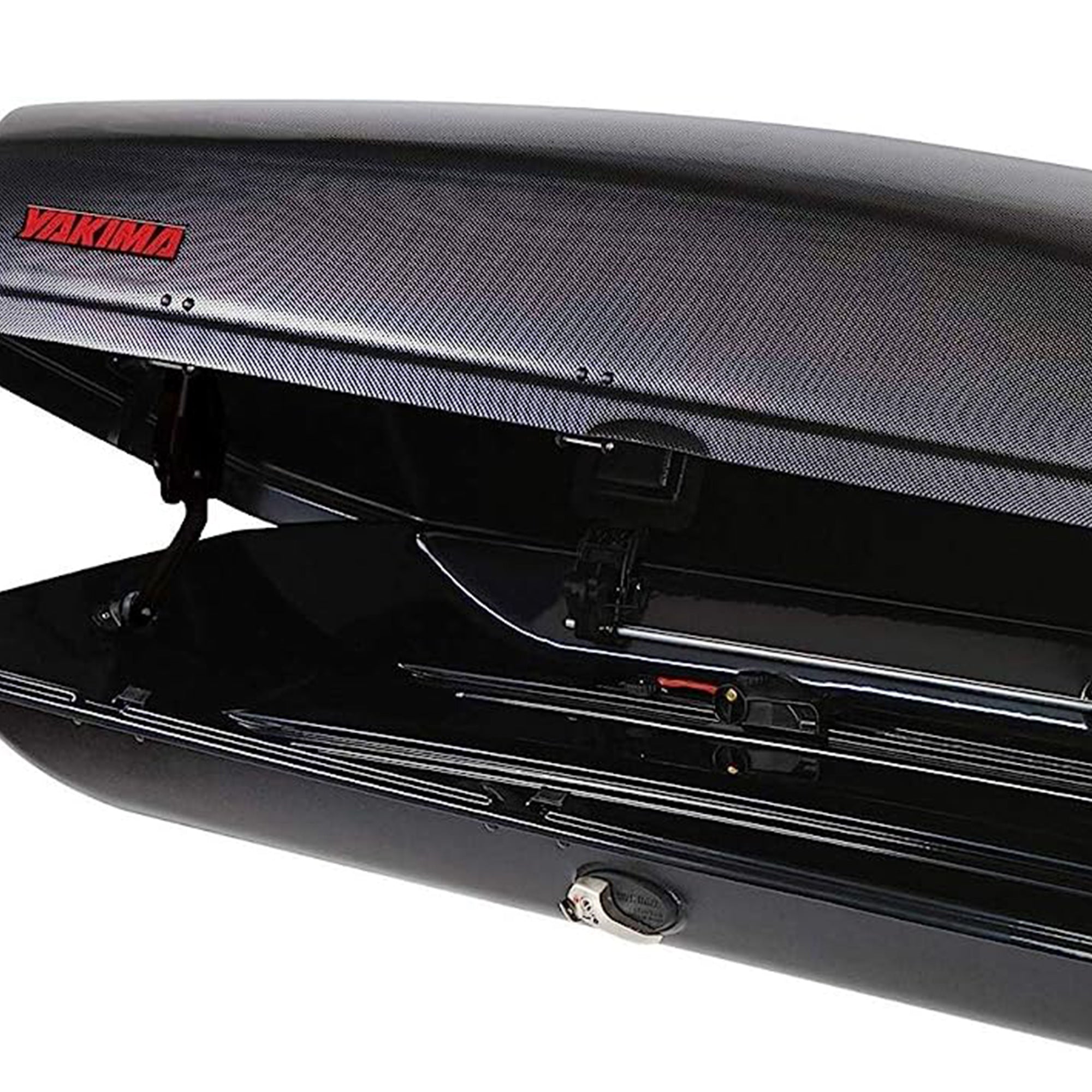 Yakima Carbonite 21 Rooftop Cargo Box, Fits StreamLine Crossbar, Black(Open Box) - VMInnovations