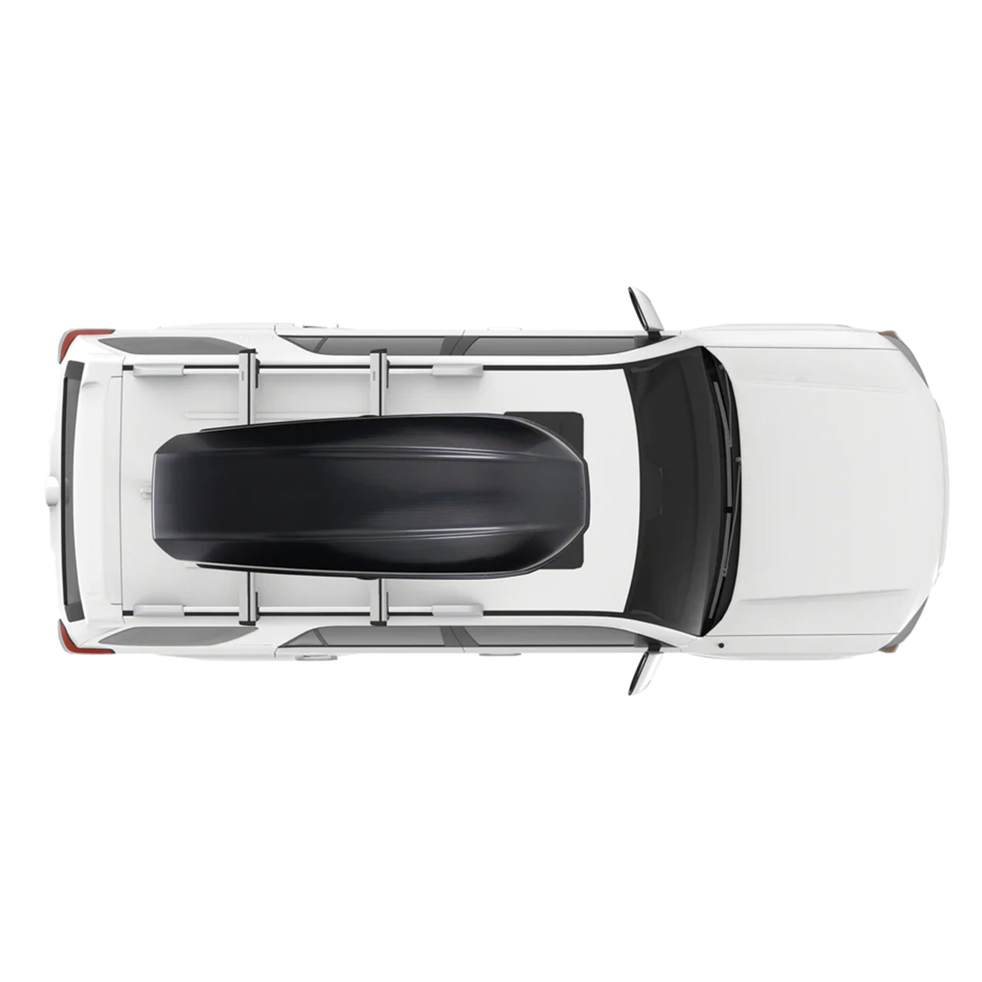 Yakima Carbonite 21 Rooftop Cargo Box, Fits StreamLine Crossbar, Black(Open Box) - VMInnovations