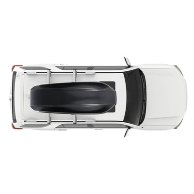 Yakima Carbonite 21 Rooftop Cargo Box, Fits StreamLine Crossbar, Black(Open Box) - VMInnovations