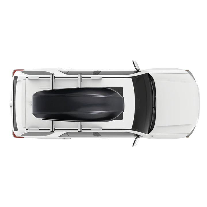 Yakima Carbonite 21 Rooftop Cargo Box, Fits StreamLine Crossbar, Black(Open Box) - VMInnovations