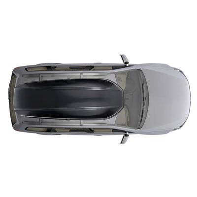 Yakima Carbonite 21 Rooftop Cargo Box, Fits StreamLine Crossbar, Black(Open Box) - VMInnovations