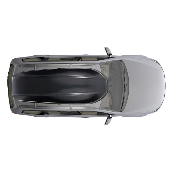 Yakima Carbonite 21 Rooftop Cargo Box, Fits StreamLine Crossbar, Black(Open Box) - VMInnovations