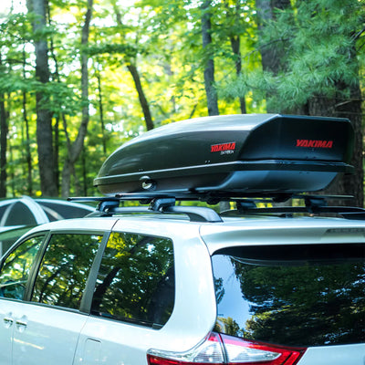 Yakima Carbonite 21 Rooftop Cargo Box, Fits StreamLine Crossbar, Black(Open Box) - VMInnovations