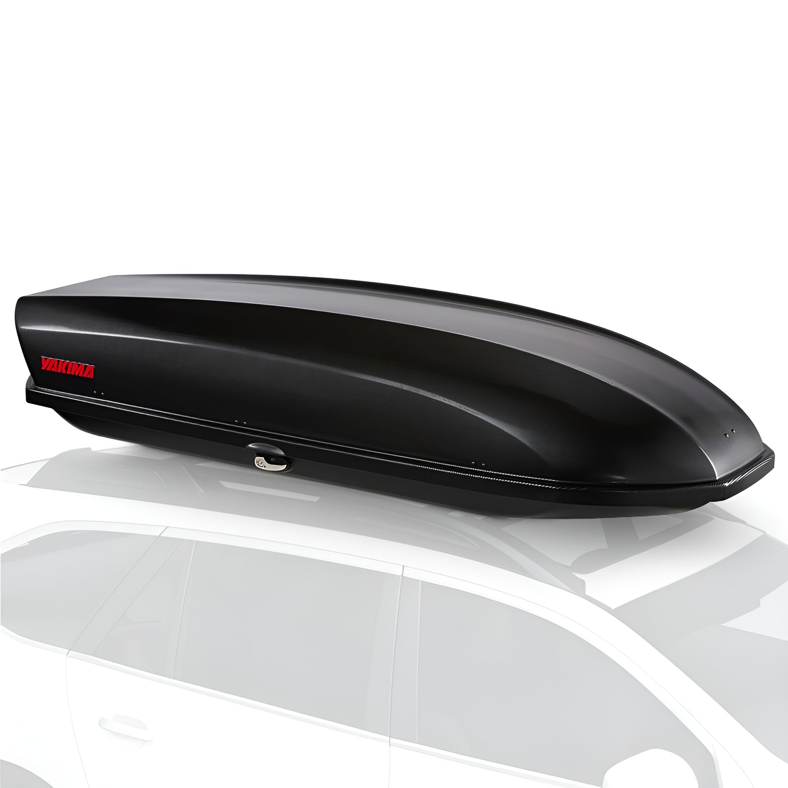 Yakima Carbonite 21 Rooftop Cargo Box, Fits StreamLine Crossbar, Black(Open Box) - VMInnovations