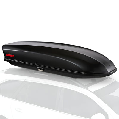 Yakima Carbonite 21 Rooftop Cargo Box, Fits StreamLine Crossbar, Black(Open Box) - VMInnovations