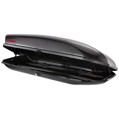 Yakima Carbonite 12 Rooftop Cargo Box, Fits StreamLine Crossbar, Black (Used)