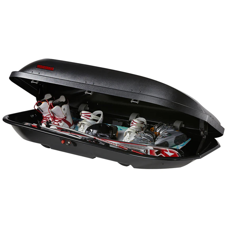 Yakima RocketBox 14 Cubic Ft Vehicle Rooftop Compact Cargo Box, Black (Open Box)