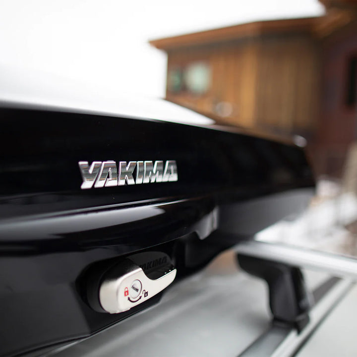 Yakima GrandTour Lo 15 cu ft High Gloss Low Profile Cargo Box, Black (Open Box)