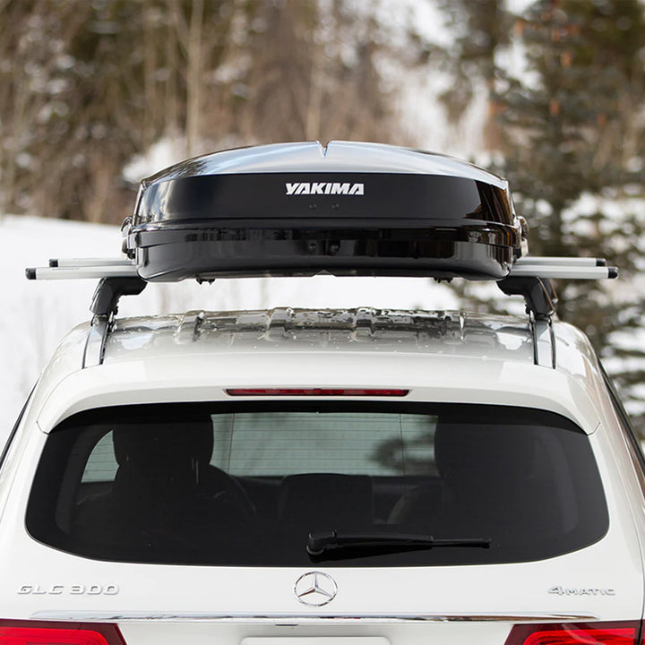 Yakima GrandTour Lo 15 cu ft High Gloss Low Profile Cargo Box, Black (Open Box)