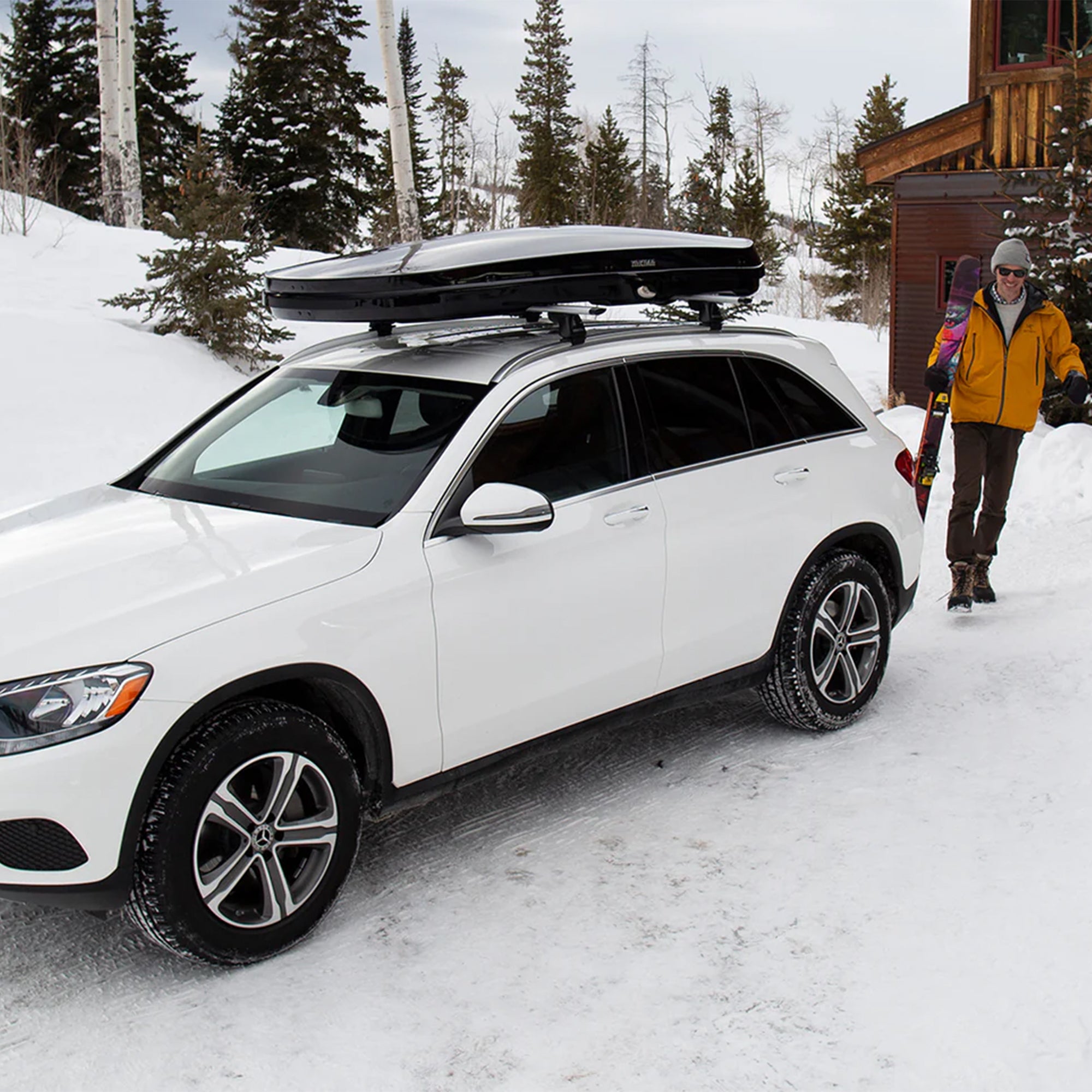 Yakima Rooftop Cargo Box Low Profile Hard Roof Storage Carrier (Damaged) - VMInnovations