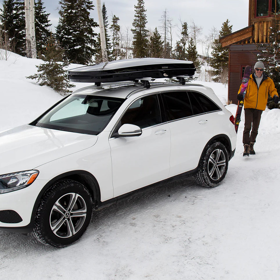 Yakima GrandTour Lo 15 cu ft High Gloss Low Profile Cargo Box, Black (Open Box)