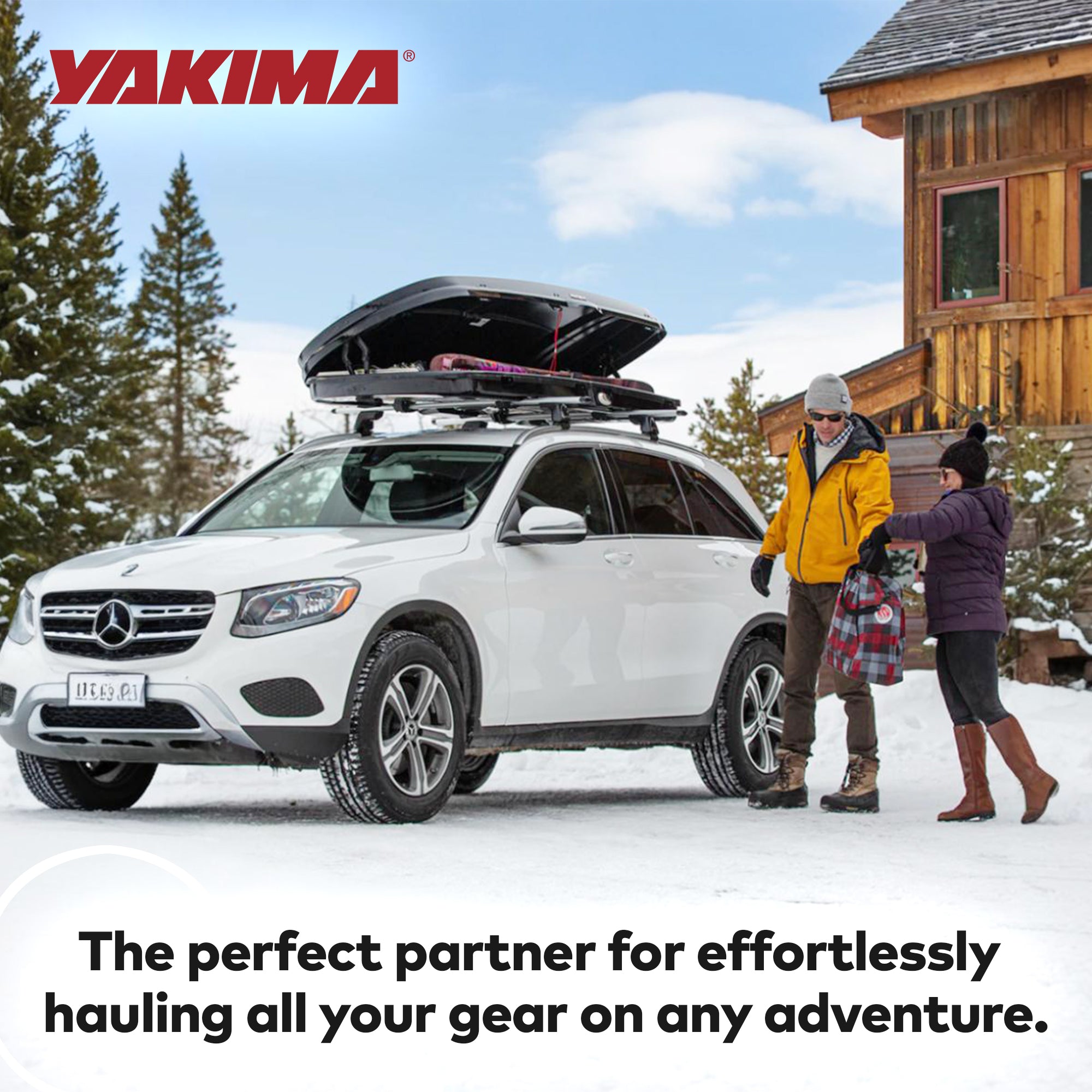 Yakima Rooftop Cargo Box Low Profile Hard Roof Storage Carrier (Damaged) - VMInnovations