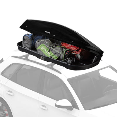 Yakima GrandTour 18 Low Profile Cargo Box, Fits StreamLine Crossbars, Black