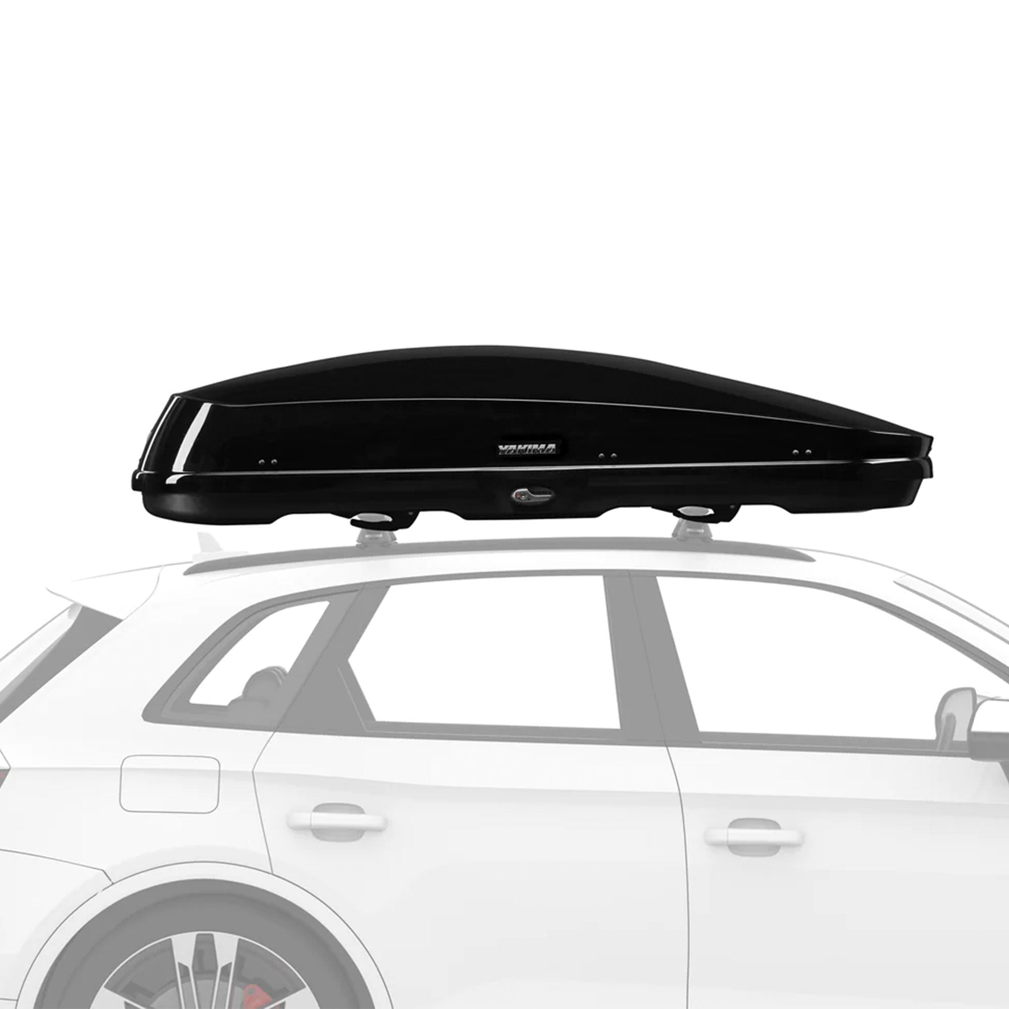 Yakima GrandTour 16 cu ft High Gloss Rooftop Cargo Carrier Box, Black (Open Box) - VMInnovations