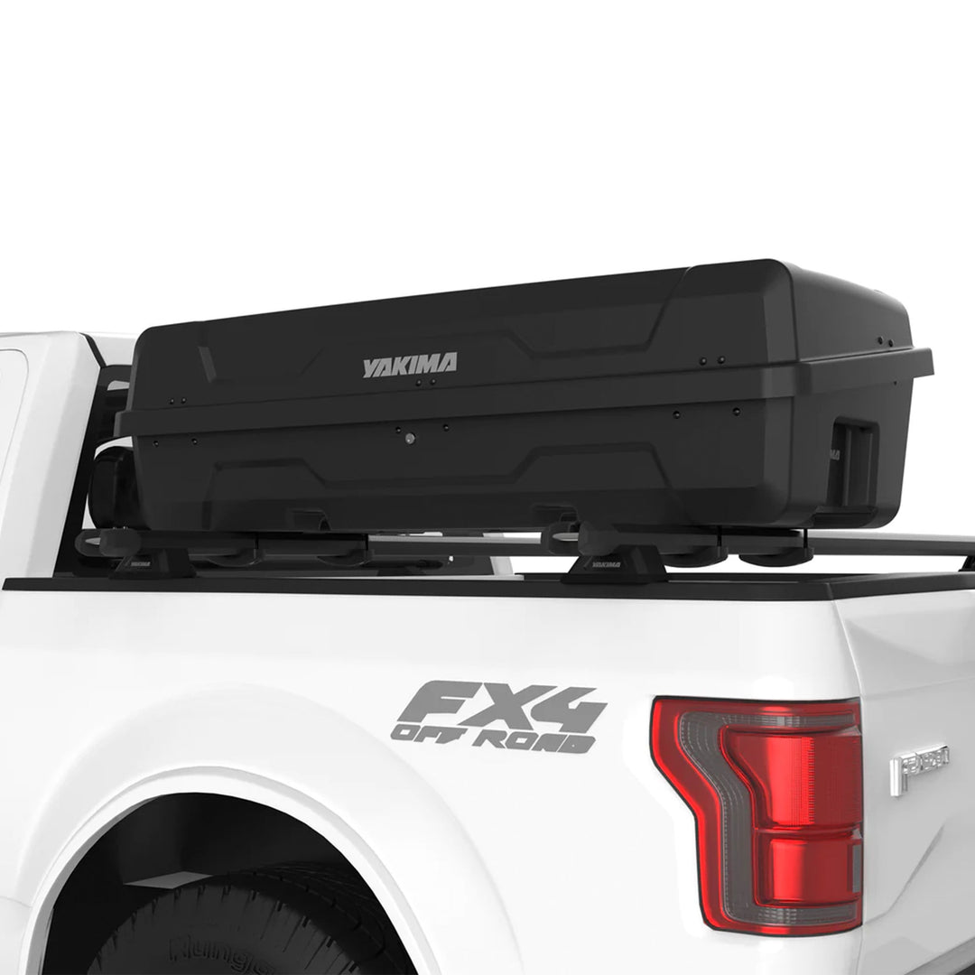 Yakima 10, 10 cu ft Vehicle Cargo Box with Universal Mounting Hardware(Open Box)