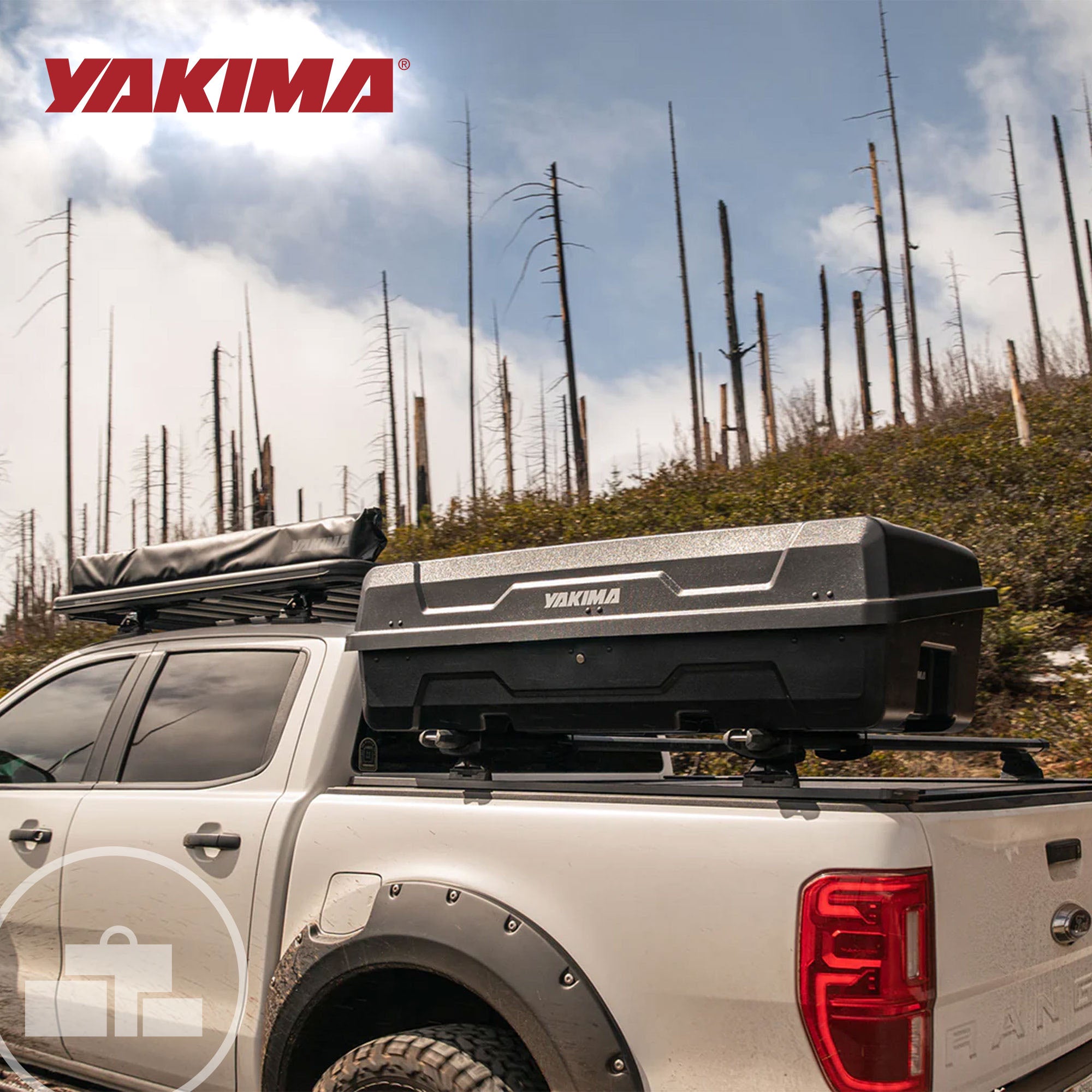 Yakima 10 Cubic ft. Vehicle Cargo Box w/Universal Mounting Hardware (For Parts) - VMInnovations