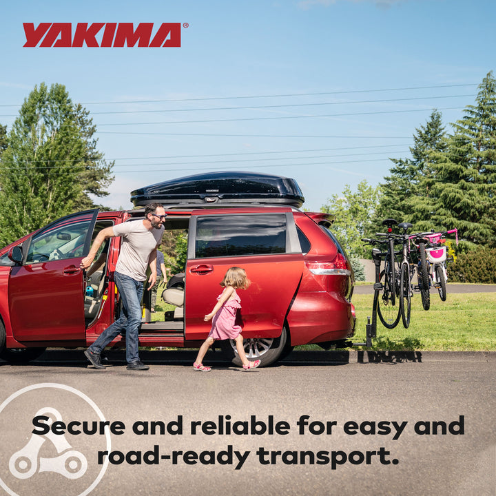 Yakima DoubleDown 4 Tilting Hitch-Mounted Bike Rack for Cars, SUVs, Trucks(Used)
