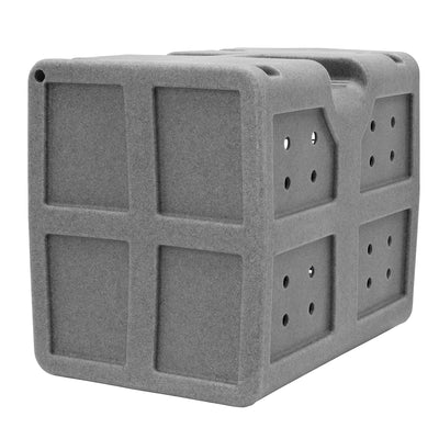 Dakota 283 G3 Easy To Clean Kennel w/ Handle & Latching Door,Granite (Open Box) - VMInnovations