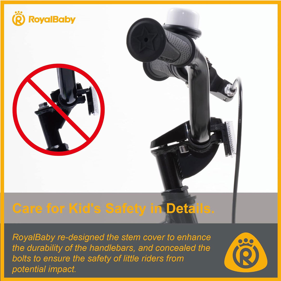 RoyalBaby Freestyle 18 Inch Kids Bike with Kickstand for Ages 5 to 9 (For Parts)